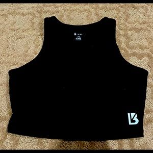 Buffbunny black crop top size large